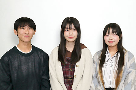 小西正記、義家紗更、西薗歩