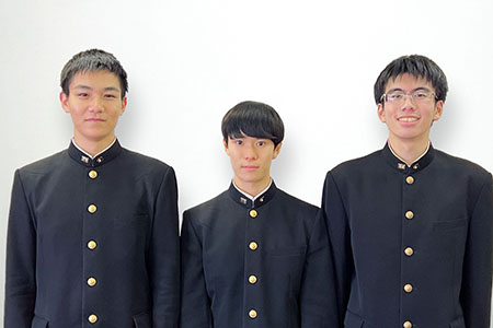 福田琥太郎、鈴木翔太、竹味真俐